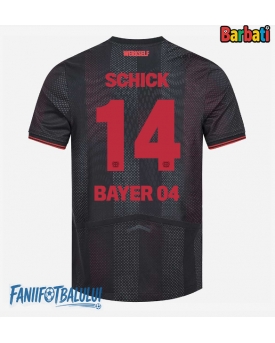 Bayer Leverkusen Patrik Schick #14 Tricou Fotbal Replică 2025-26 Barbati Acasa